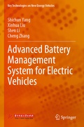 Cover: Advanced Battery Management System for Electric Vehicles - Springer