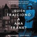 Cover: The Betrayal of Anne Frank ?Qui?n Traicion? a Ana Frank? (Sp.Ed.) - HarperCollins