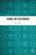Cover: Hume on Testimony - Routledge