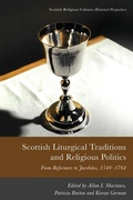 Cover: Scottish Liturgical Traditions and Religious Politics - Edinburgh University Press