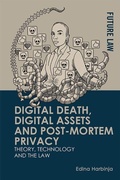 Cover: Digital Death, Digital Assets and Post-mortem Privacy - Edinburgh University Press