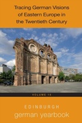 Cover: Edinburgh German Yearbook 15 - De Gruyter