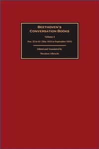 Abbildung von: Beethoven's Conversation Books Volume 4 - Boydell Press