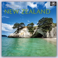 Abbildung von: New Zealand - Neuseeland 2023 - 16-Monatskalender - Brown Trout-Auslieferer Flechsig