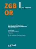 Abbildung von: ZGB/OR plus Verweise - Orell Füssli Verlag