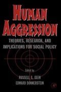 Cover: Human Aggression - Academic Press