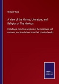 Cover: A View of the History, Literature, and Religion of The Hindoos - Salzwasser-Verlag
