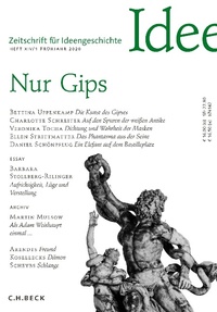 Enlarge image Cover: Zeitschrift für Ideengeschichte Heft XIV/1 Frühjahr 2020 - C.H.BECK