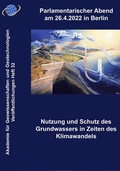 Cover: Nutzung und Schutz des Grundwassers in Zeiten des Klimawandels - Schweizerbart'sche, E.
