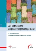 Cover: Das Betriebliche Eingliederungsmanagement - wbv Media