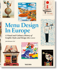 Cover: Menu Design in Europe - TASCHEN