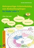 Cover: Mehrsprachiger Kriterienkatalog zum Beobachtungsbogen f&uuml;r Kinder unter 3 - Verlag an der Ruhr