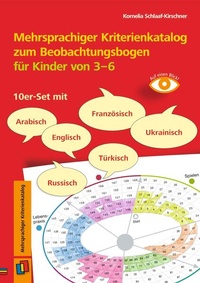 Abbildung von: Mehrsprachiger Kriterienkatalog zum Beobachtungsbogen für Kinder von 3 bis 6 - Verlag an der Ruhr