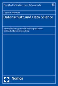 Abbildung von: Datenschutz und Data Science - Nomos