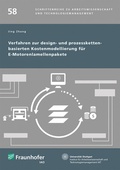 Cover: Verfahren zur design- und prozesskettenbasierten Kostenmodellierung f&uuml;r E-Motorenlamellenpakete - Fraunhofer Verlag