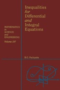 Cover: Inequalities for Differential and Integral Equations - Academic Press