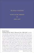 Cover: S&auml;mtliche Briefe - Rudolf Steiner Verlag