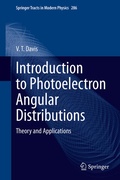 Cover: Introduction to Photoelectron Angular Distributions - Springer