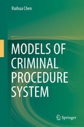 Cover: Models of Criminal Procedure System - Springer
