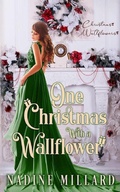 Cover: One Christmas With A Wallflower : Christmas Wallflowers Book 7 - Nadine Millard