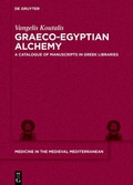 Cover: Graeco-Egyptian Alchemy - De Gruyter