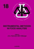 Cover: Instrumental Methods in Food Analysis: Volume 18 - Elsevier