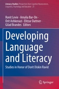 Cover: Developing Language and Literacy - Springer