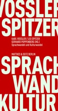 Cover: Sprachwandel und Kulturwandel - Matthes & Seitz Berlin