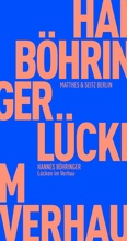 Cover: L&uuml;cken im Verhau - Matthes & Seitz Berlin