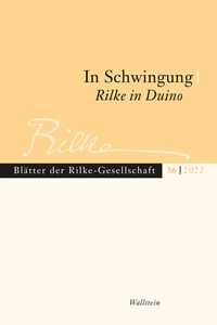 Abbildung von: In Schwingung. Rilke in Duino - Wallstein