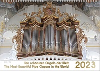 Abbildung von: Der Orgelkalender, ein Musik-Kalender 2023, DIN A4 - Bach 4 You