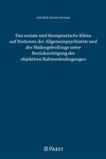 Bild: Das soziale und therapeutische Klima auf Stationen der Allgemeinpsychiatrie und des Ma&szlig;regelvollzugs unter Ber&uuml;cksichtigung der objektiven Rahmenbedingungen - Pabst Science Publishers