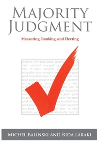 Enlarge image Cover: Majority Judgment - MIT Press