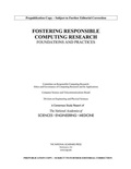 Cover: Fostering Responsible Computing Research - National Academies Press