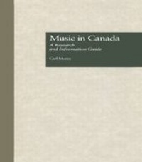Abbildung von: Music in Canada - Routledge