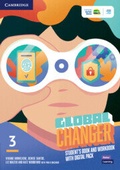 Cover: Global Changer Level 3 Student's Book and Workbook with Digital Pack - Cambridge University Press & Assessment