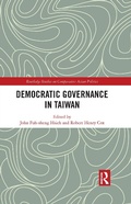 Cover: Democratic Governance in Taiwan - Routledge