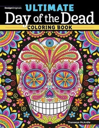 Enlarge image Cover: Ultimate Day of the Dead Coloring Book - Design Originals