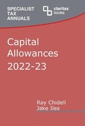 Cover: Capital Allowances - Claritax Books