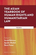 Cover: The Asian Yearbook of Human Rights and Humanitarian Law - Martinus Nijhoff