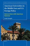 Cover: American Universities in the Middle East and U.S. Foreign Policy - Brill