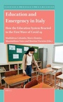 Cover: Education and Emergency in Italy - Brill