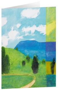 Abbildung von: Kunstkarten "Wolkenhimmel" 5 Stk. - adeo Verlag