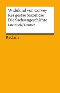 Cover: Res gestae Saxonicae / Die Sachsengeschichte. Lateinisch/Deutsch - Reclam