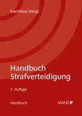 Cover: Handbuch Strafverteidigung - Manz