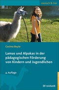 Cover: Lamas und Alpakas in der p&auml;dagogischen F&ouml;rderung von Kindern und Jugendlichen - Ernst Reinhardt Verlag