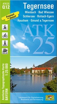 Abbildung von: ATK25-Q12 Tegernsee (Amtliche Topographische Karte 1:25000) - Landesamt für Digitalisierung, Breitband und Vermessung, Bayern
