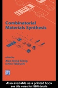 Cover: Combinatorial Materials Synthesis - CRC Press