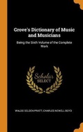 Cover: Grove's Dictionary of Music and Musicians - Franklin Classics Trade Press