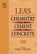 Cover: Lea's Chemistry of Cement and Concrete - Butterworth-Heinemann